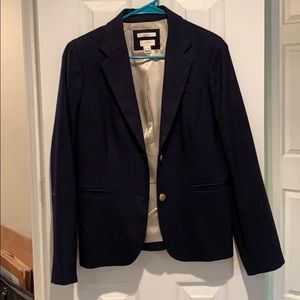 J CREW Factory Schoolboy blazer navy work wear